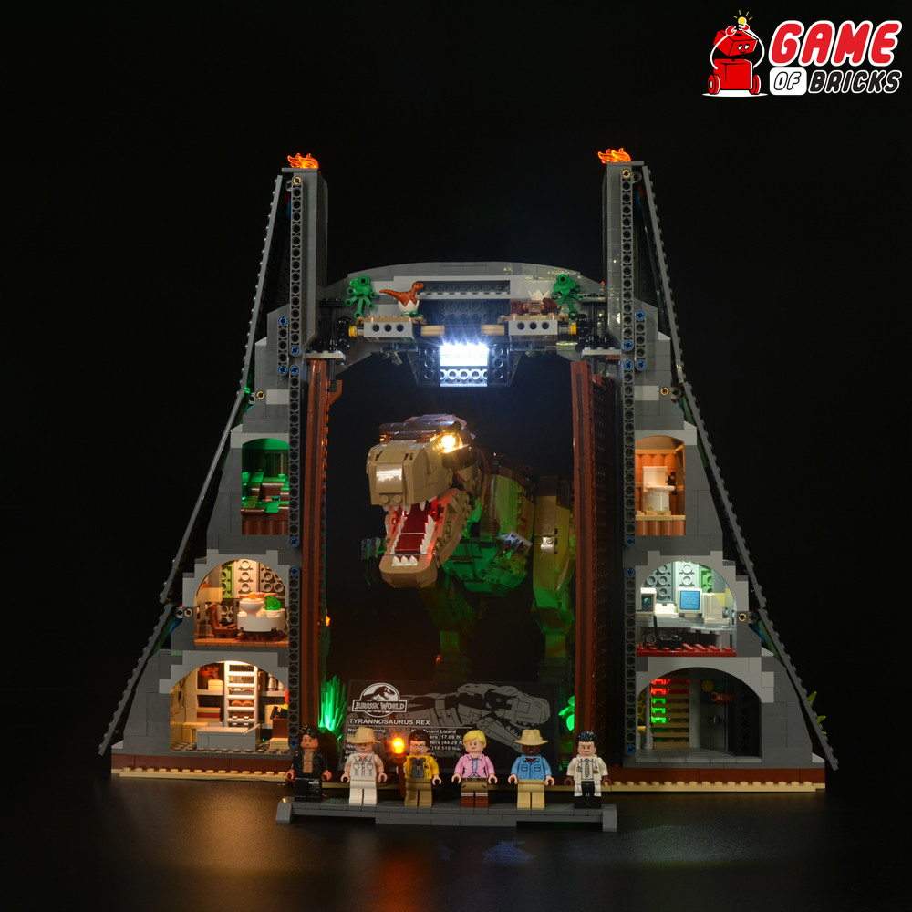 Jurassic Park lighting kit Game of Bricks