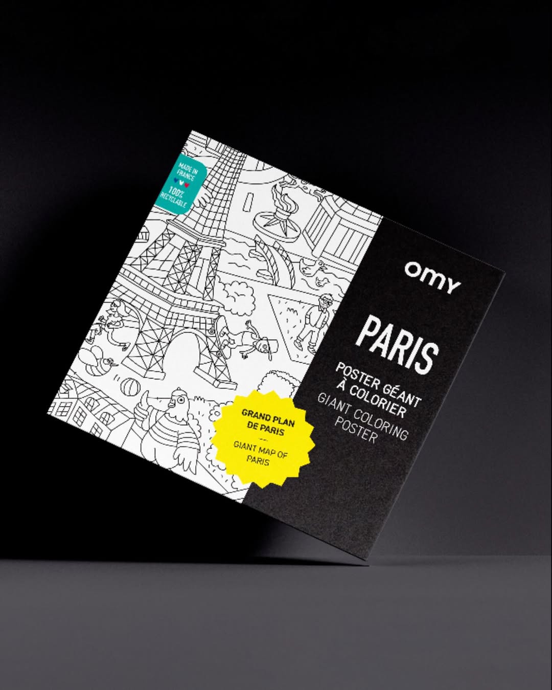 Exploring OMY's Giant Coloring Posters
